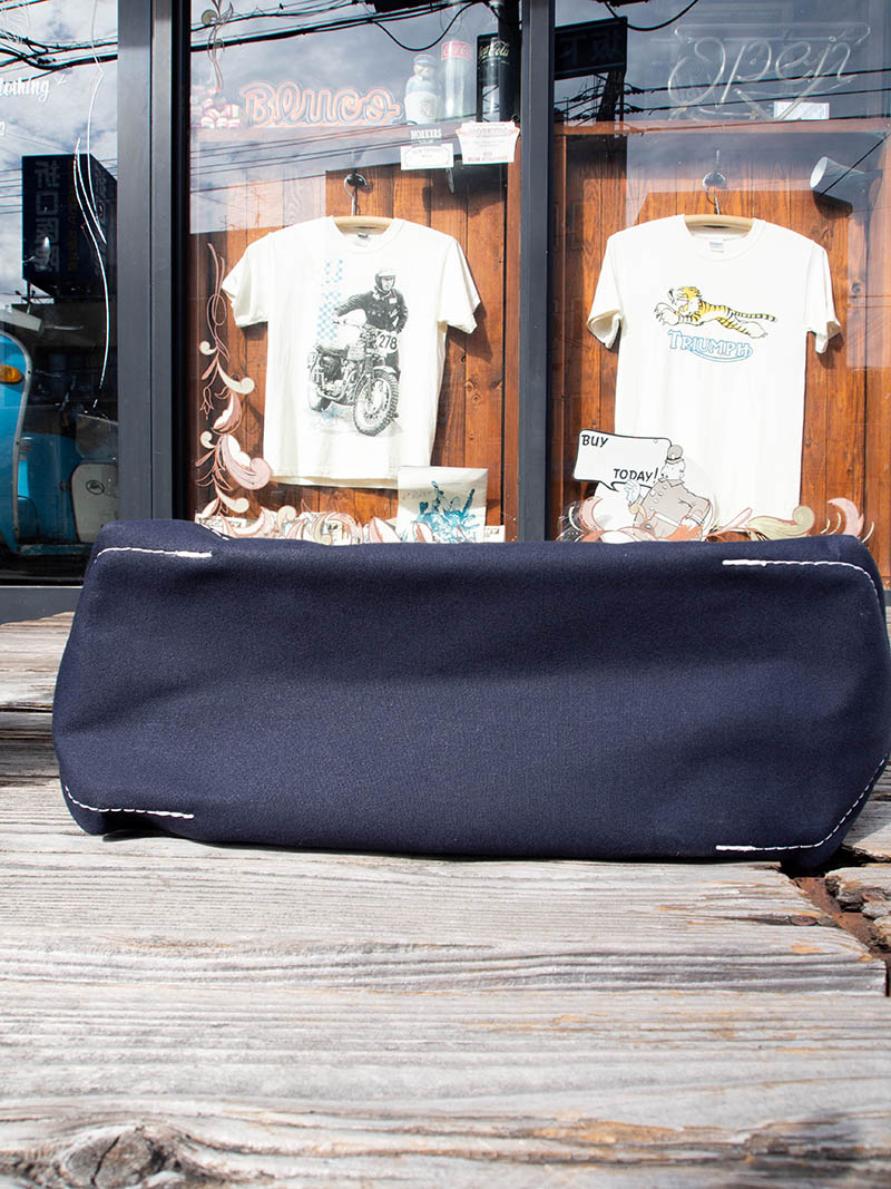 Deluxe Pocket Tote Bag -Dirk Navy×Navy-