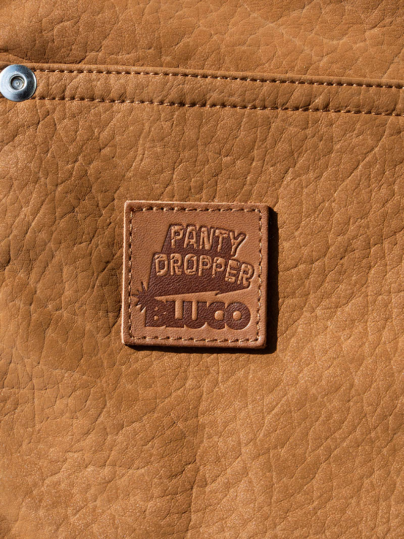 PANTYDROPPER×BLUCO Synthetic Leather Active Jacket