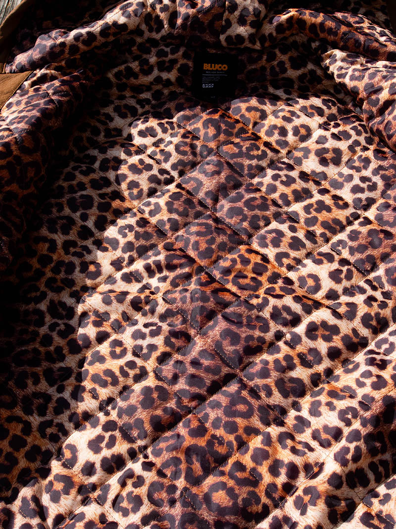 PANTYDROPPER×BLUCO Synthetic Leather Active Jacket