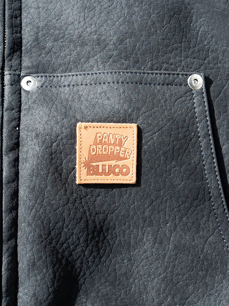 PANTYDROPPER×BLUCO Synthetic Leather Active Jacket