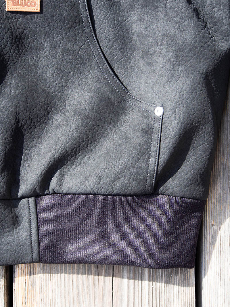 PANTYDROPPER×BLUCO Synthetic Leather Active Jacket