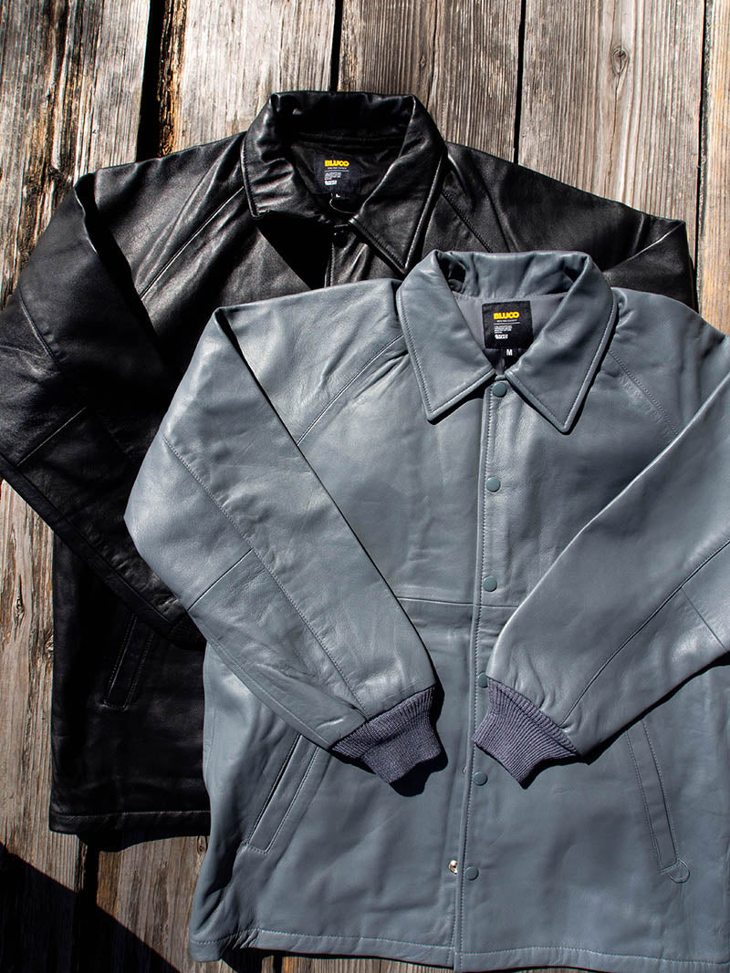 Leather Coach Jacket