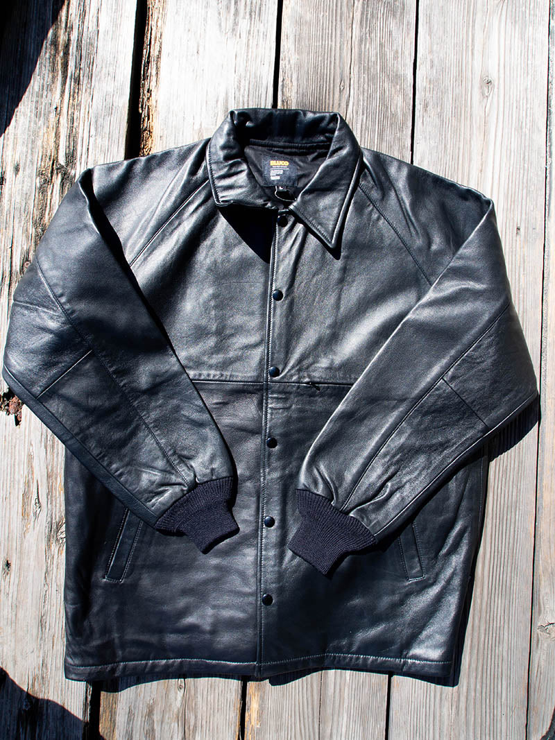 Leather Coach Jacket