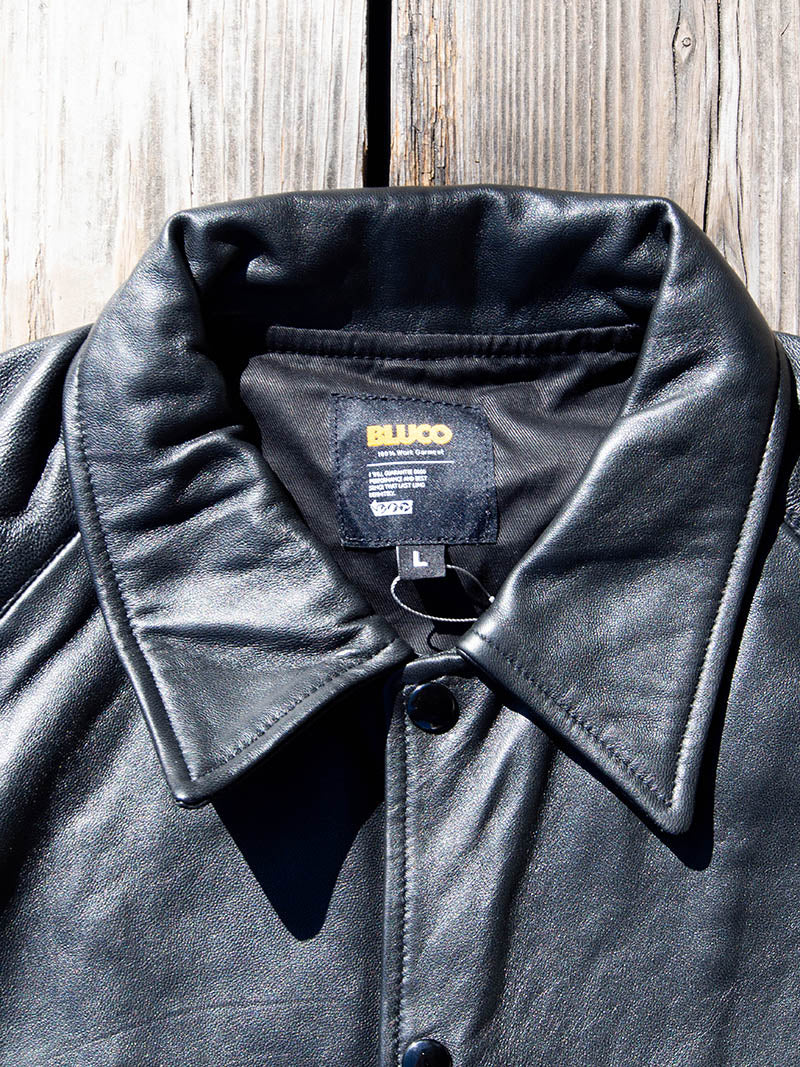 Leather Coach Jacket