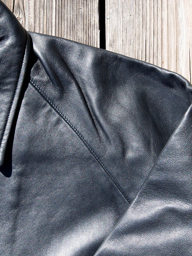 Leather Coach Jacket