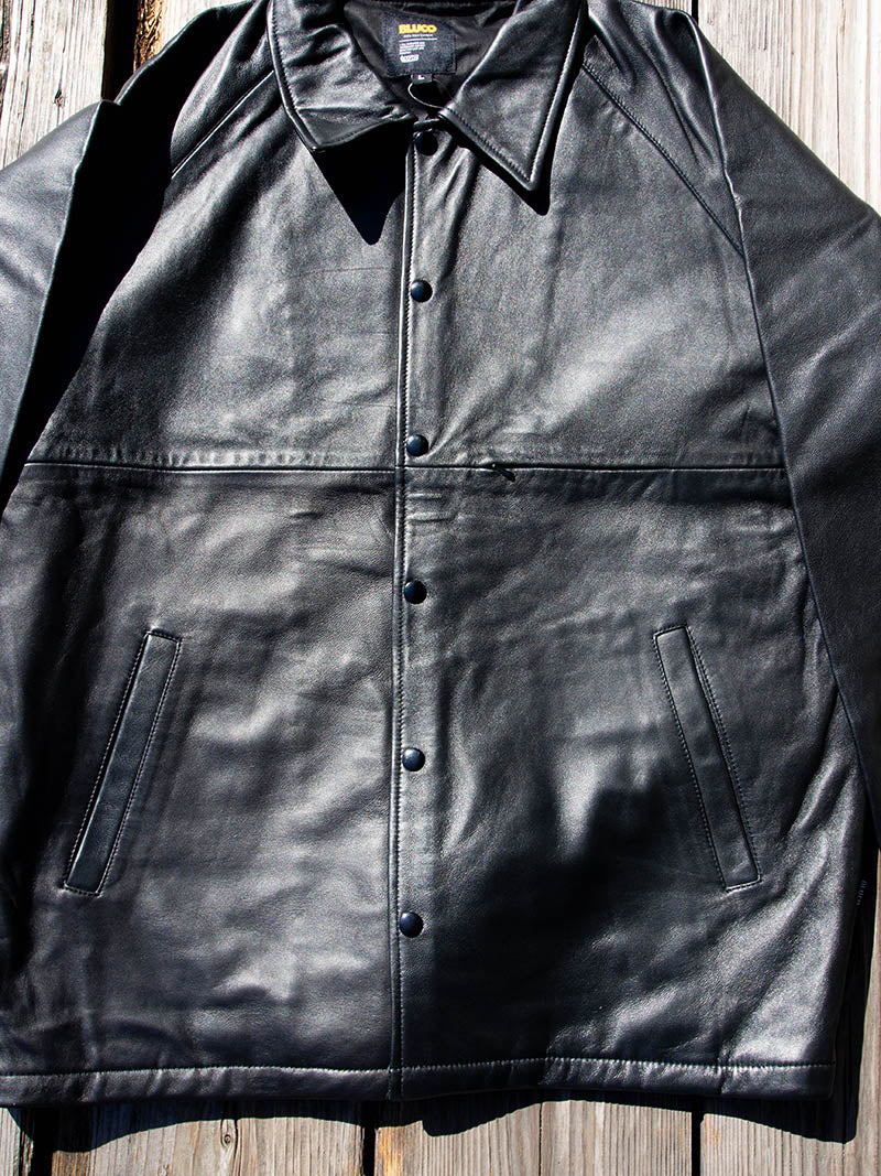 Leather Coach Jacket