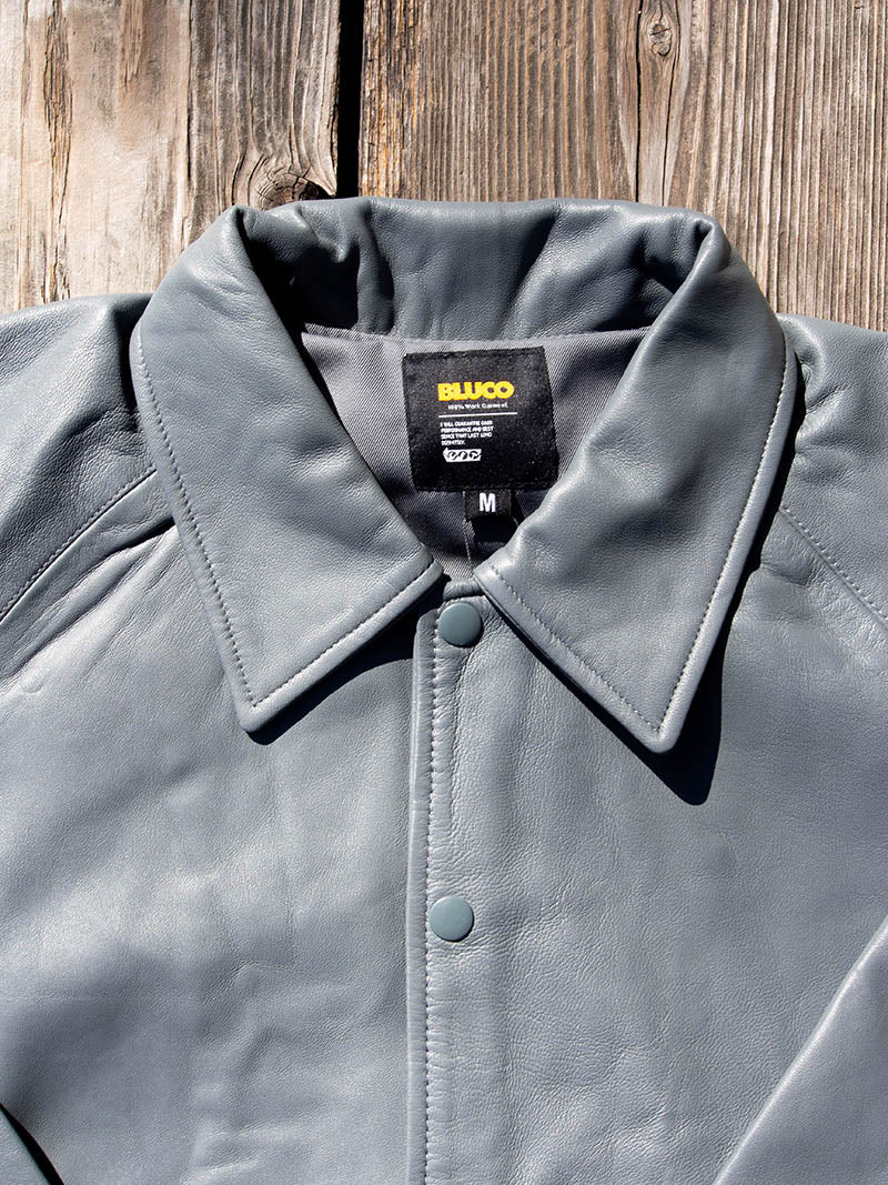 Leather Coach Jacket