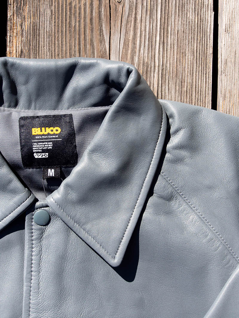 Leather Coach Jacket