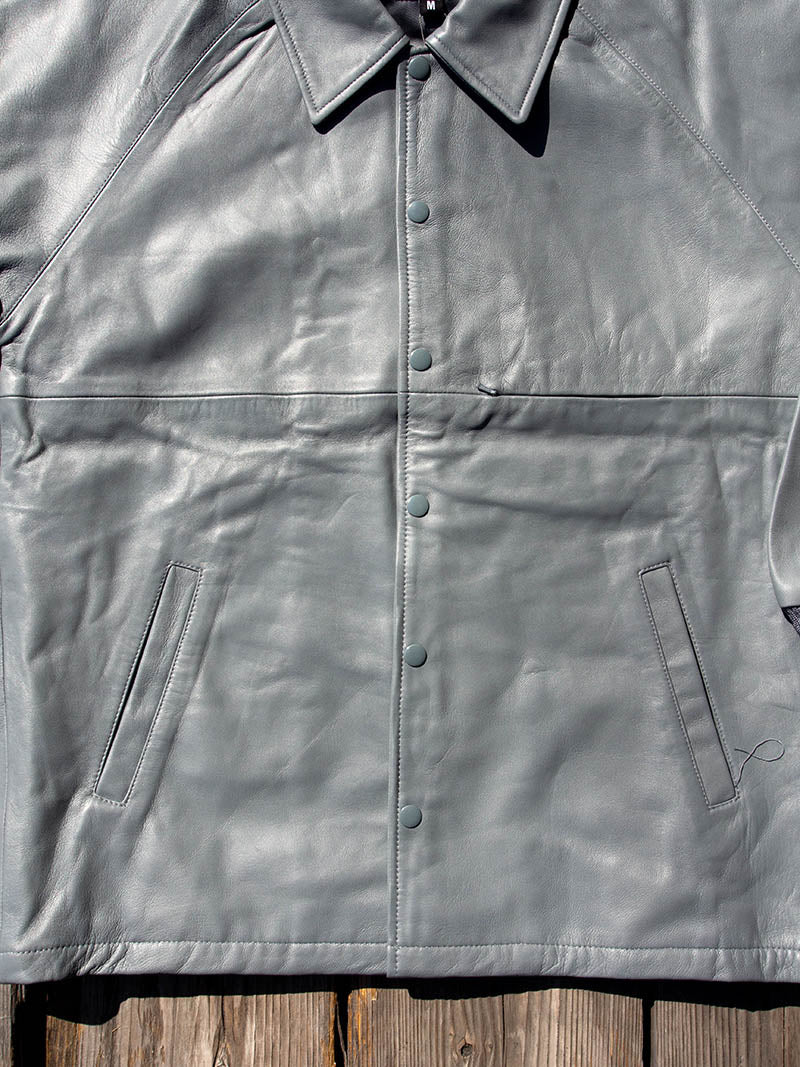Leather Coach Jacket