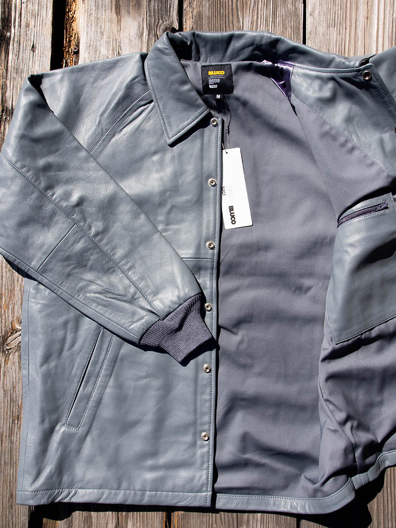 Leather Coach Jacket