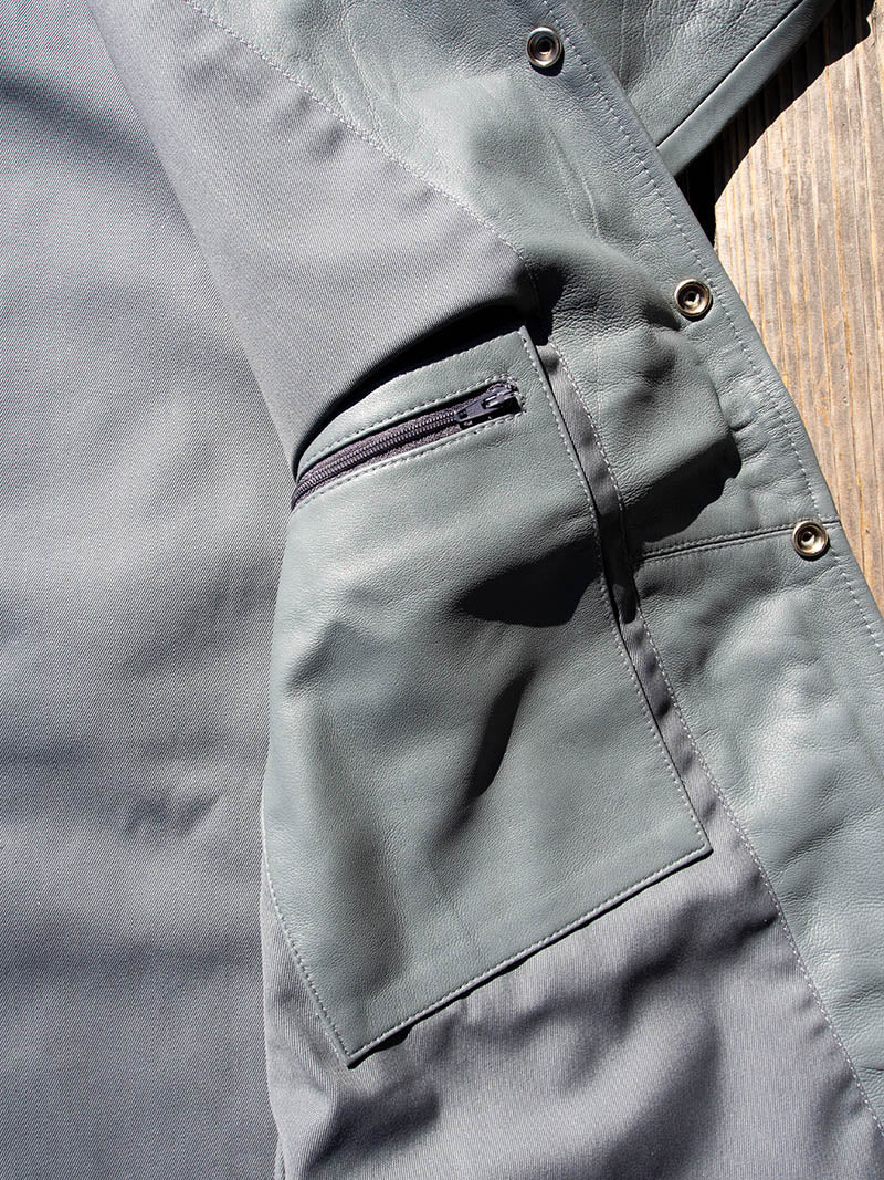 Leather Coach Jacket