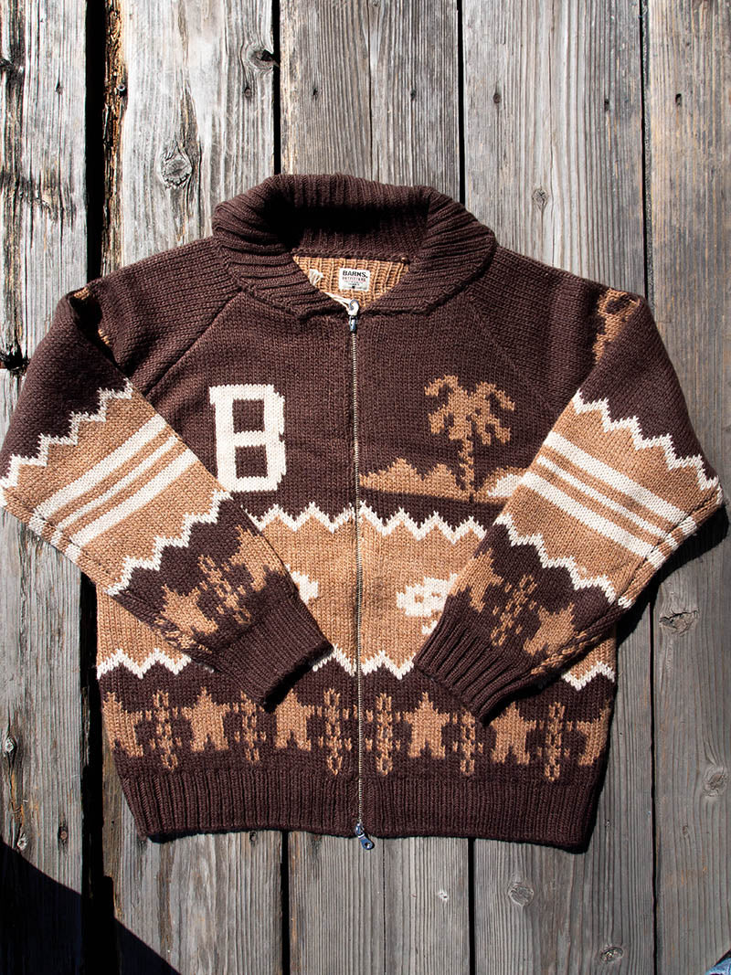 Zip Up Cowichan Cardigan