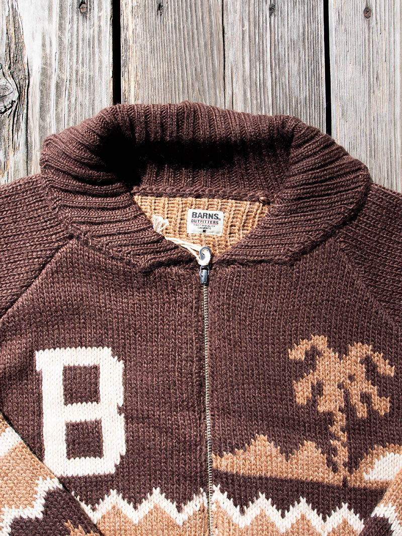 Zip Up Cowichan Cardigan