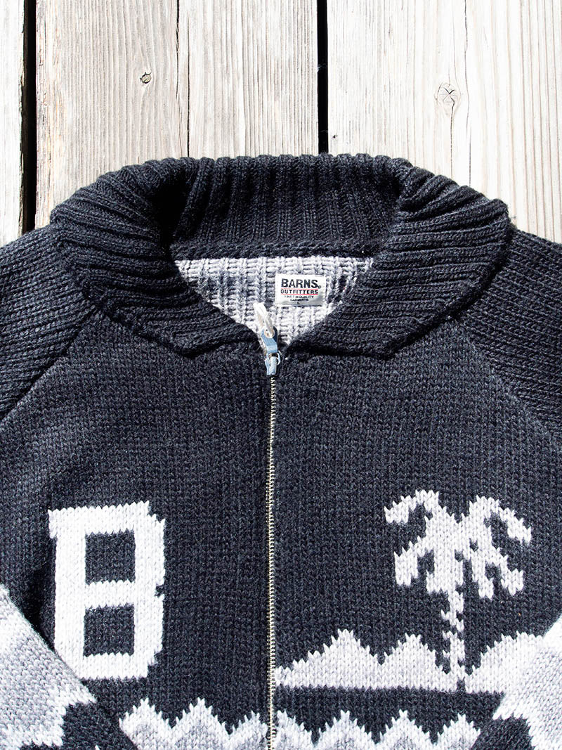 Zip Up Cowichan Cardigan