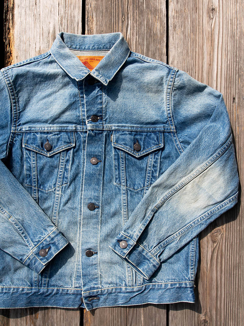 SELVEDGE DENIM 3rd JKT -Blue Used Wash-