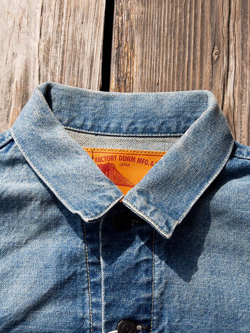 SELVEDGE DENIM 3rd JKT -Blue Used Wash-