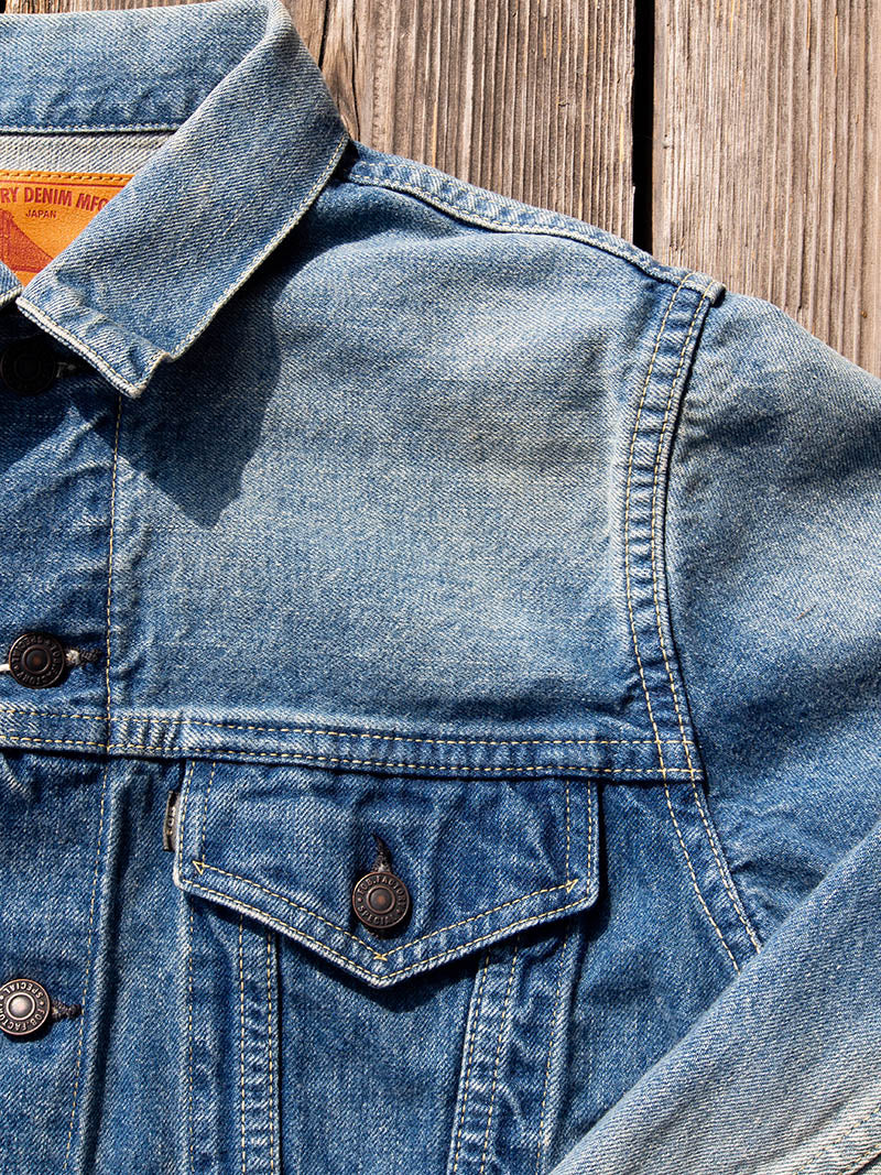 SELVEDGE DENIM 3rd JKT -Blue Used Wash-