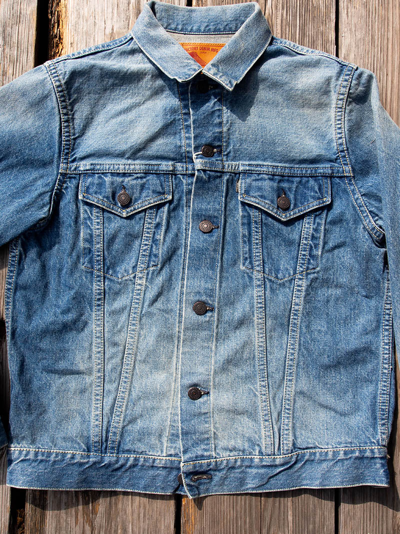 SELVEDGE DENIM 3rd JKT -Blue Used Wash-