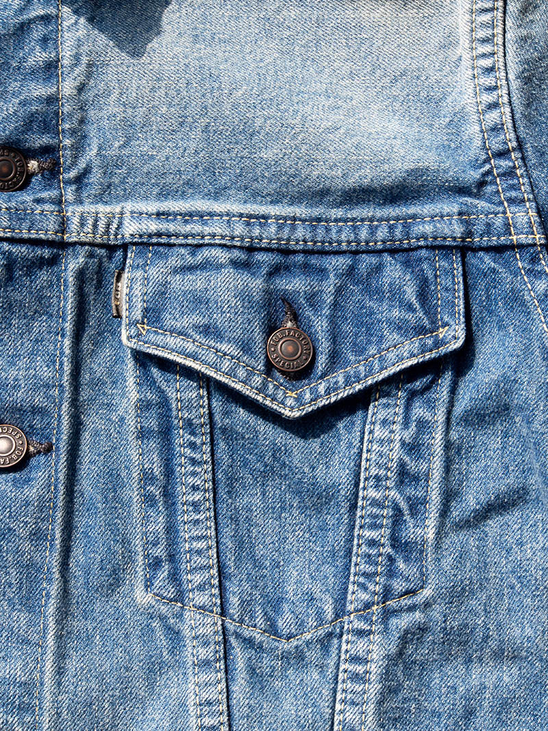 SELVEDGE DENIM 3rd JKT -Blue Used Wash-