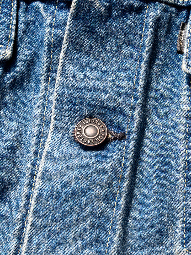 SELVEDGE DENIM 3rd JKT -Blue Used Wash-