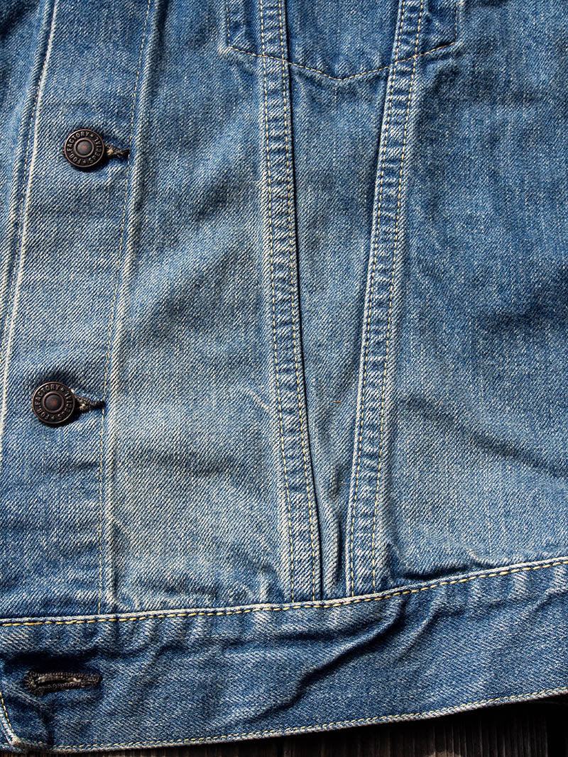 SELVEDGE DENIM 3rd JKT -Blue Used Wash-