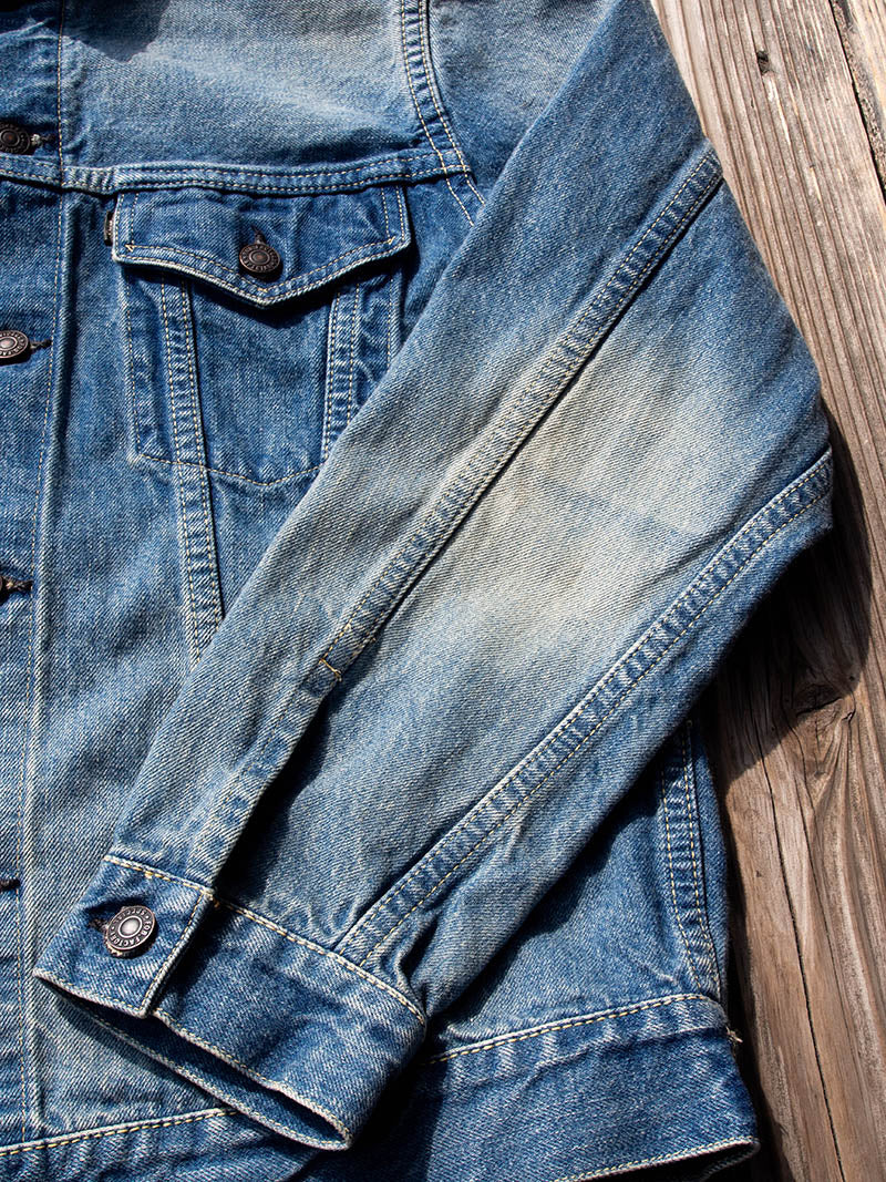 SELVEDGE DENIM 3rd JKT -Blue Used Wash-