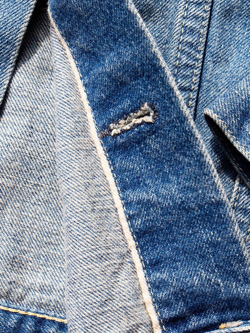 SELVEDGE DENIM 3rd JKT -Blue Used Wash-