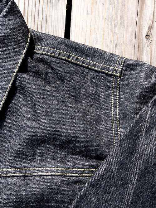 SBJ-145-305BK JUNBO 14.5oz 1st JACKET WWⅡ -Black Denim-