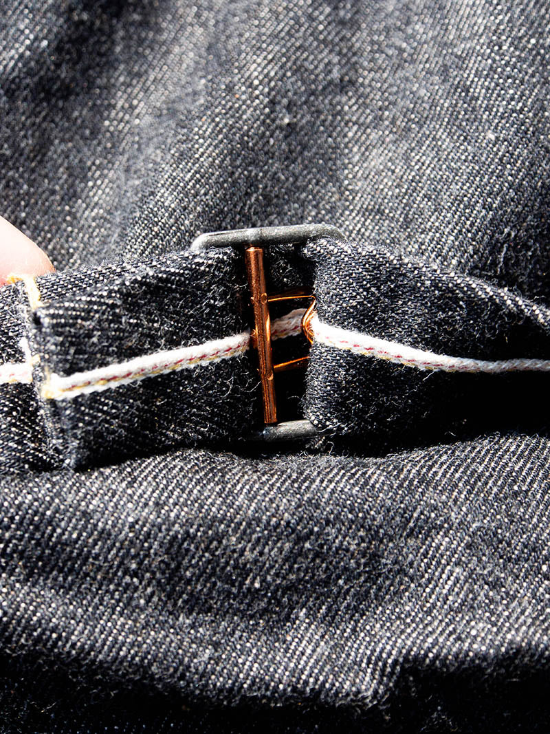 SBJ-145-305BK JUNBO 14.5oz 1st JACKET WWⅡ -Black Denim-