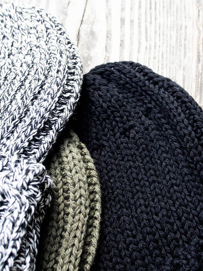 Low gauge Knit Cap
