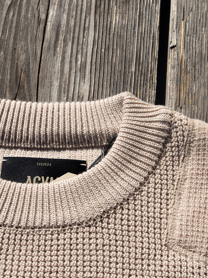ACV-KN01 PADDED WAFFLE COTTON KNIT – ROOSTER