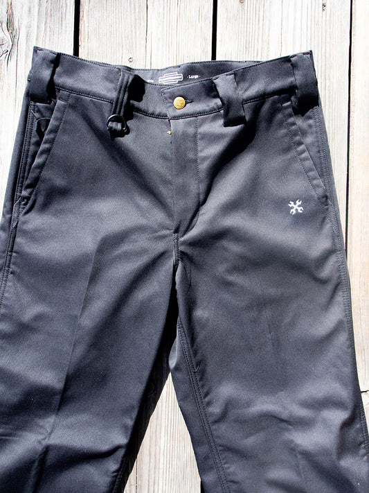 Warm Work Pants -Black-