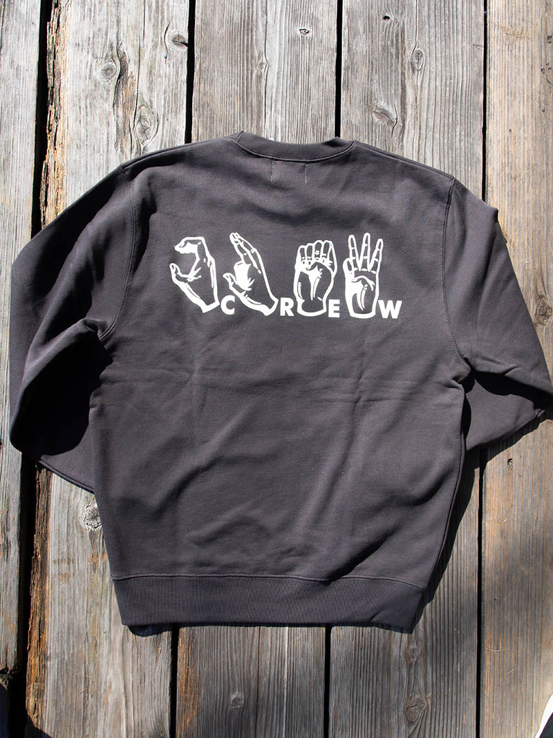HAND SIGN SWEAT SHIRT