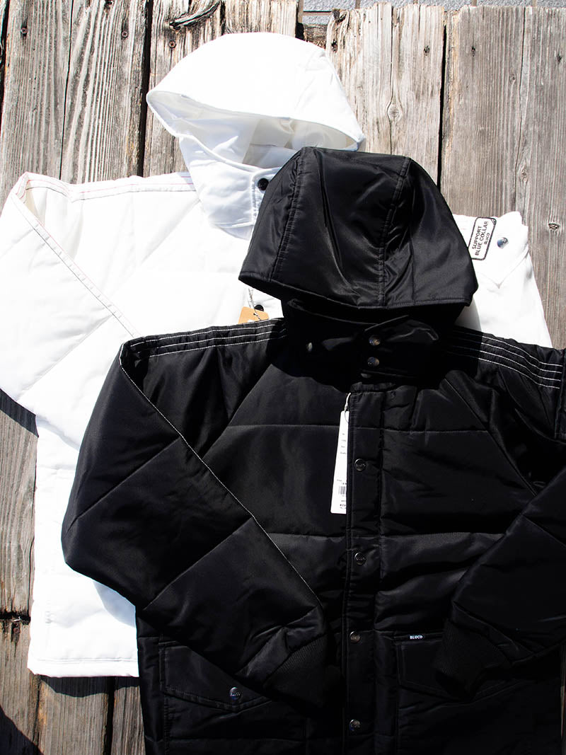 HOODED RACING JACKET