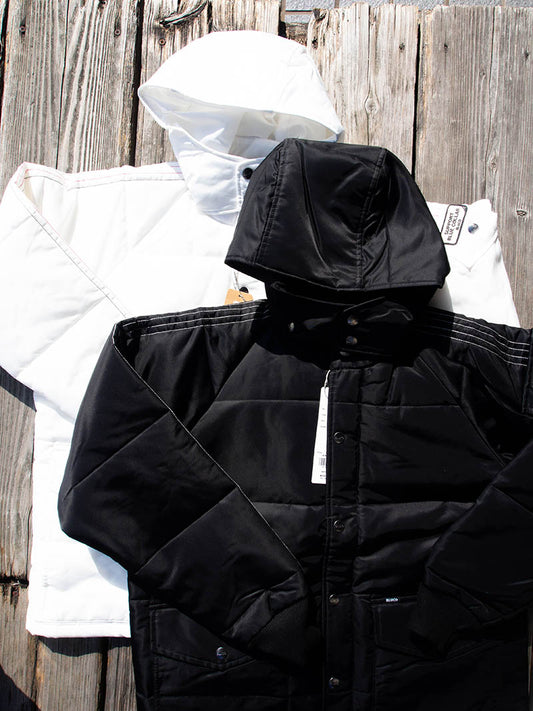 HOODED RACING JACKET