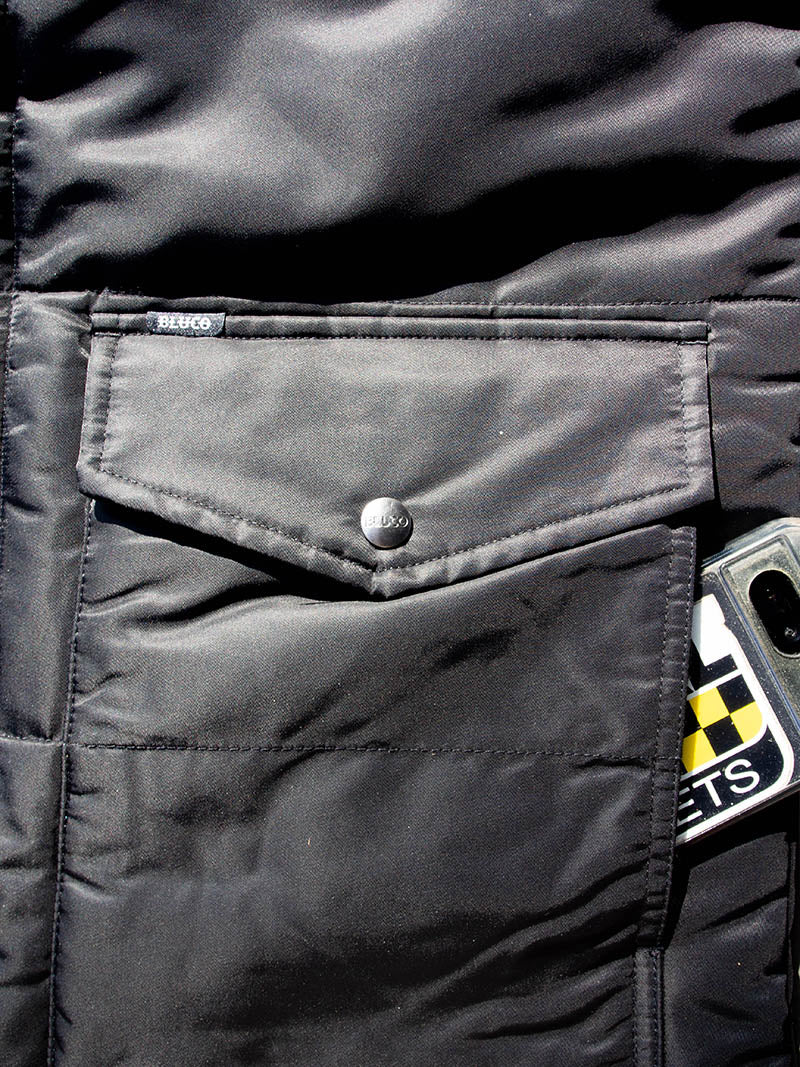 HOODED RACING JACKET