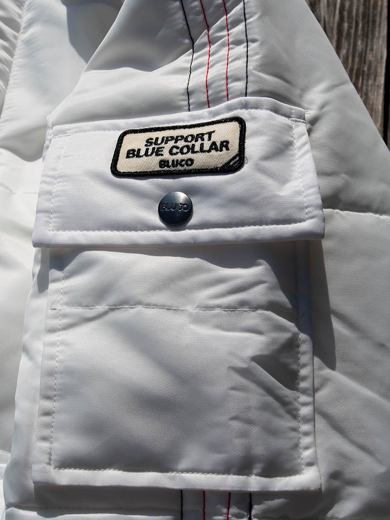 HOODED RACING JACKET