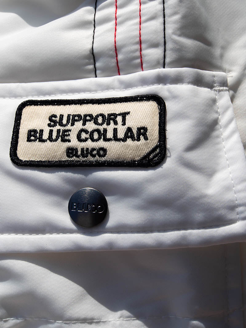 HOODED RACING JACKET