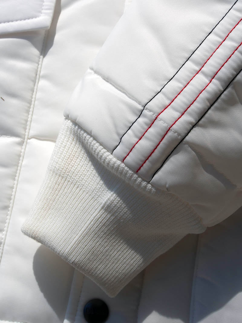 HOODED RACING JACKET