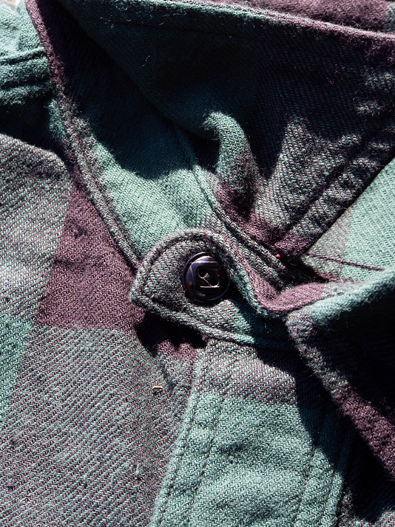 Deluxe Shirt, Open Front, Buffalo Check