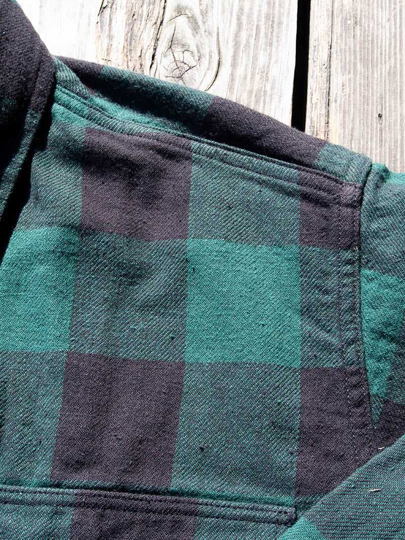 Deluxe Shirt, Open Front, Buffalo Check