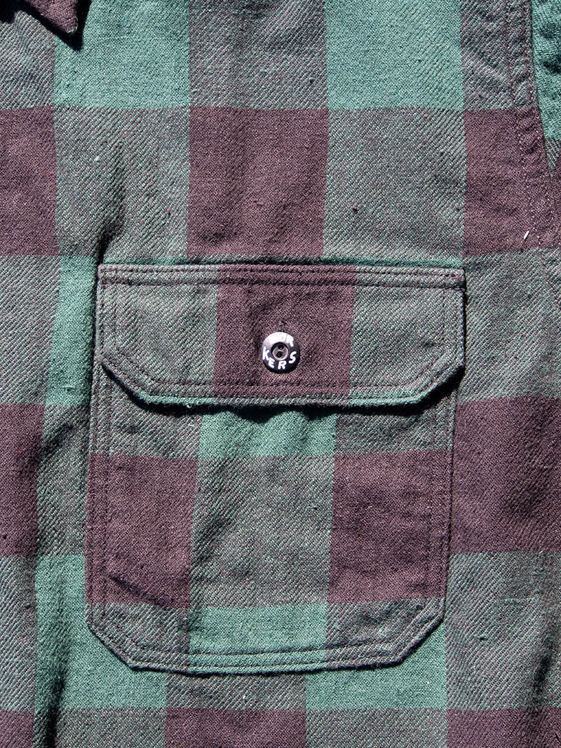 Deluxe Shirt, Open Front, Buffalo Check