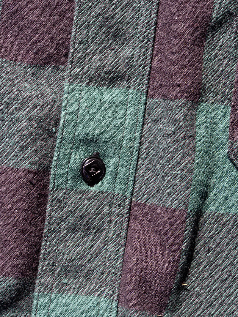 Deluxe Shirt, Open Front, Buffalo Check