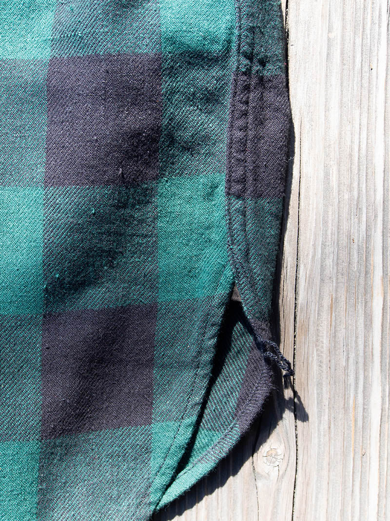 Deluxe Shirt, Open Front, Buffalo Check