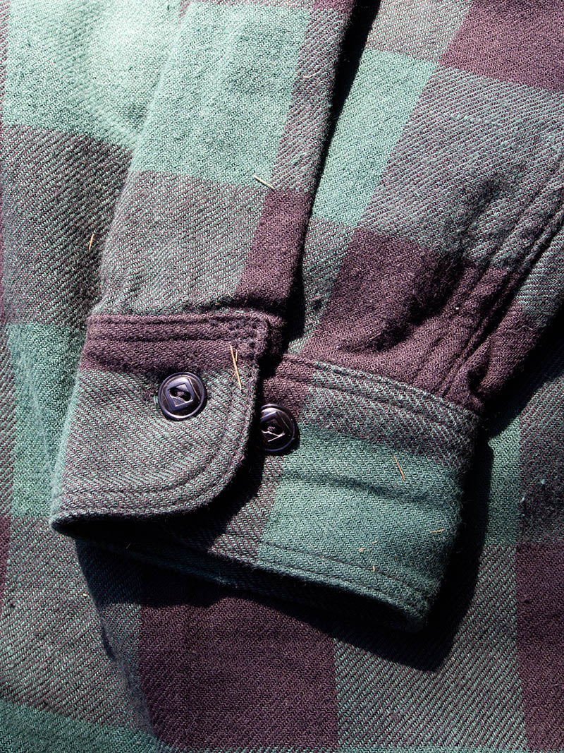 Deluxe Shirt, Open Front, Buffalo Check