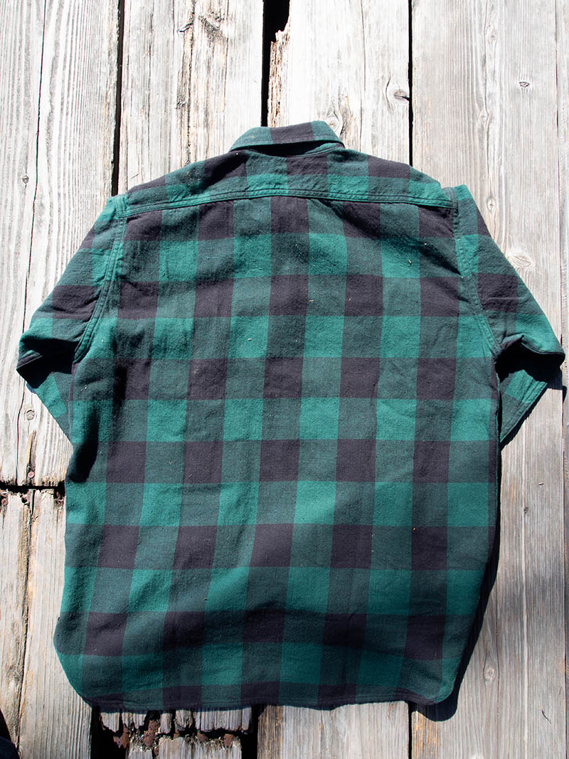 Deluxe Shirt, Open Front, Buffalo Check