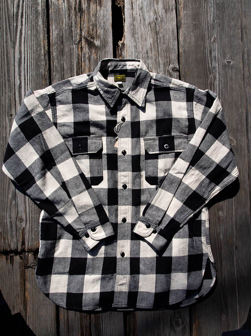 Deluxe Shirt, Open Front, Buffalo Check