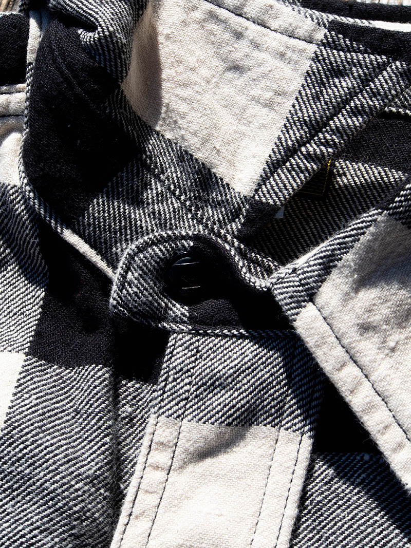 Deluxe Shirt, Open Front, Buffalo Check