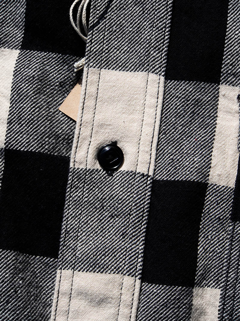 Deluxe Shirt, Open Front, Buffalo Check