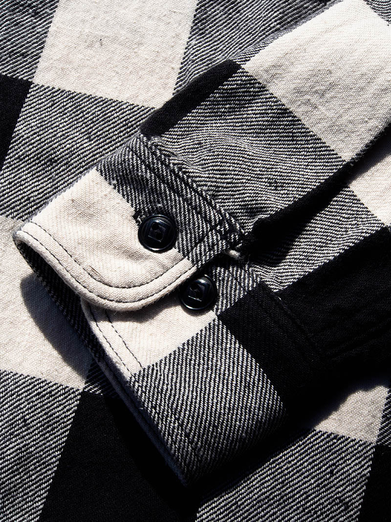 Deluxe Shirt, Open Front, Buffalo Check